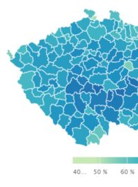 Očkování v obcích s rozšířenou působností k 12. květnu.