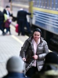Uprchlice na polsko-ukrajinské hranici