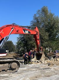 „Pro mě je to bagr s nějakou rukou a nějakou lžící a tím jsem skončila,“ směje se Kateřina