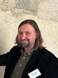 Jan Vojtěchovský z Fakulty restaurování Univerzity Pardubice