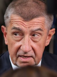 Český premiér Andrej Babiš z hnutí ANO