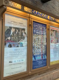 Ne tři ale čtyři tenoři dobyli newyorskou koncertní síň Carnegie Hall