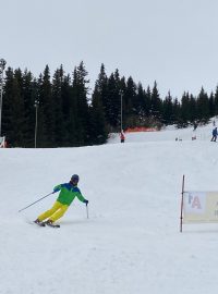 Lyžaři v bulharském skiareálu Vitoša.