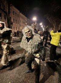 Průvod krampusů v Klagenfurtu