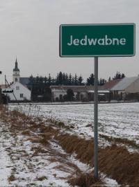 Městečko Jedwabne na východě země. Poláci tam v roce 1941 spáchali Pogrom na místních Židech