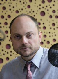 Ruský opoziční politik a novinář Vladimir Kara-Murza