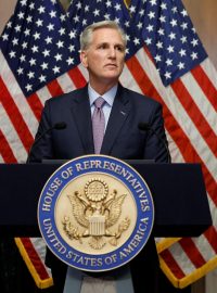 Bývalá mluvčí Sněmovny reprezentantů Kevin McCarthy