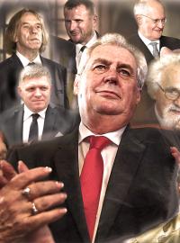 Prezident Miloš Zeman udělal medaili 80 podporovatelům a blízkým