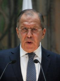 Ruský ministr zahraničí Sergej Lavrov.