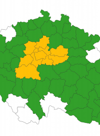 Semafor pro okresy v České republice od 8. do 14. září 2020