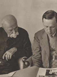 Tomáš Garrigue Masaryk a Karel Čapek