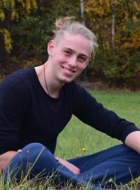 Finalista soutěže Středoškolák roku Matěj Šicner