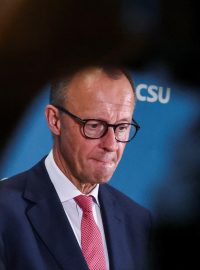 Lídr CDU/CSU Friedrich Merz