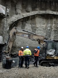 Dopravní podnik začne na začátku roku razit štoly pro metro D na Pankráci.