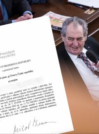 Prezident Miloš Zeman udělil milost Miloši Balákovi na základě ústní žádosti