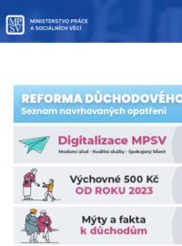 Web ministerstva práce a sociálních věcí