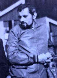 Rudolf Mrázek na dovolené v 70. letech