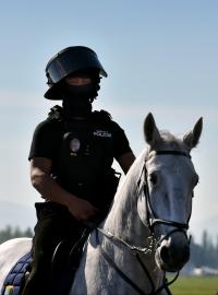 Dny NATO na mošnovském letišti v Ostravě, jízdní oddíly městské policie