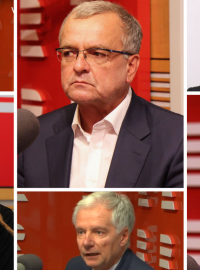 Ověřili jsme výroky dalších šesti lídrů: - horní řada zleva - Ludvík Adámek (Občané 2011), Miroslav Kalousek (TOP 09), Jiří Šoltys (Národ sobě) - spodní řada zleva - Ivan Bartoš (Česká pirátská strana), Miroslav Sládek (SPR-RSČ), Petr Mach (Strana svobodných občanů)