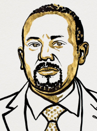 Etiopský premiér Abiy Ahmed