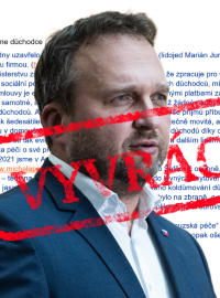 Stát neožebračuje důchodce, říká ministerstvo práce a sociálních věcí. V koláži ministr Marian Jurečka (KDU-ČSL)