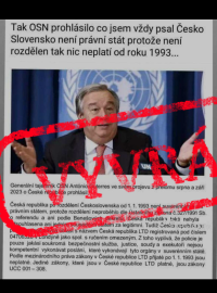 Česká republika vznikla na základě ústavního zákona o zániku České a Slovenské Federativní Republiky k datu 1. ledna 1993. Její nezávislost, na rozdíl od tvrzení v příspěvku, sousední Německo, Rakousko i Polsko uznaly