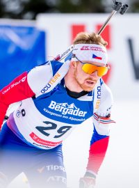 Český biatlonista Vítězslav Hornig
