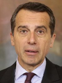 Rakouský sociálnědemokratický kancléř Christian Kern