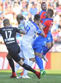 Zápas mezi Slovanem Liberec a Viktorií Plzeň