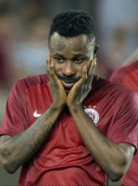 Smutek sparťanských fotbalistů po konci v Evropské lize