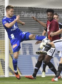 Zápas mezi pražskou Spartou a Sigmou Olomouc