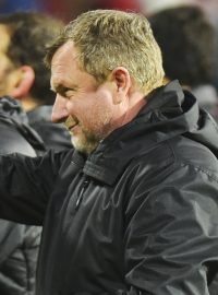 Plzeňský kouč Pavel Vrba slaví vítězství proti Slavii.