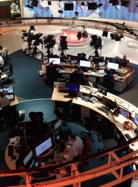 Newsroom katarské televize al-Džazíra