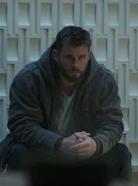 Chris Hemsworth jako Thor ve filmu Avengers: Endgame