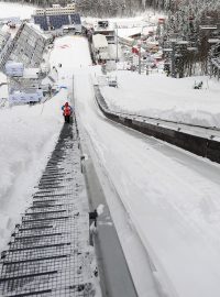 Skokanské můstky na Ještědu (ilustrační foto)