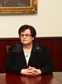 Marie Benešová leden 2014