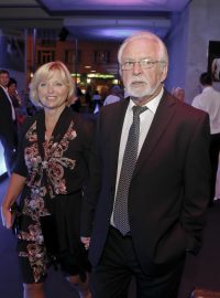 Jaromír Hanzlík a jeho žena Lenka