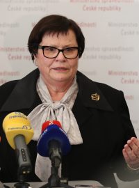 Ministryně spravedlnosti Marie Benešová (za ANO)