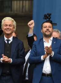 Stálice krajně pravicové scény: Geert Wilders, Matteo Salvini a Marine Le Penová