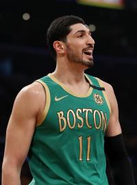 Basketbalista Bostonu Enes Kanter