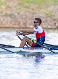 Veslaři Miroslav Vraštil a Jiří Šimánek