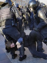 Demonstrace v Rusku