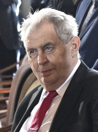 Miloš Zeman na inauguraci Petra Pavla