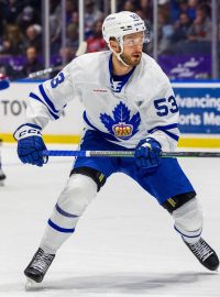 Radim Zohorna v dresu Toronto Marlies