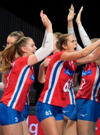 České volejbalistky slaví v Brazílii další vítězství