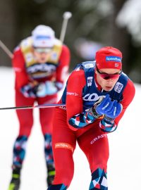 Harald Östberg Amundsen před dosavadním lídrem Erikem Valnesem