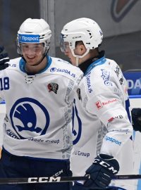 Hokejisté Plzně deklasovali ve 47. kole extraligy Olomouc 8:0 a po dvou porážkách naplno bodovali