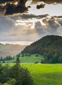 Pohoří Jura ve Švýcarsku