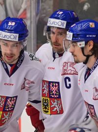 Hattrick vstřelil útočník David Tomášek, který je nejlepším střelcem národního týmu v této sezoně