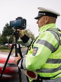 Měření rychlosti během Speed Marathonu